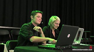 Dee Williams Dominates Syd Blakovich in Femdom Catfight