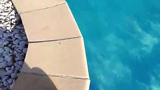 French Poolside Fantasy: Sexual Tension at the Pool.