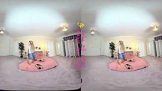 Close up teen foot worship