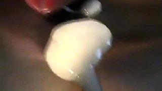 Uncut Foreskin Close-up: Jerk-off and Cum