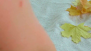 Horny MILF Rips Her Pantyhose to Masturbate Her Hairy Pussy.