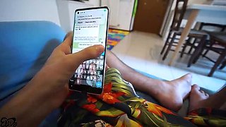 Long Time No Blowjob! I Swallow Every Drop of His Cum
