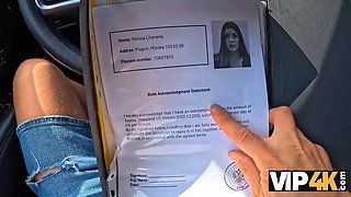 Vip4k. her debts are past due, but her cunny isn't