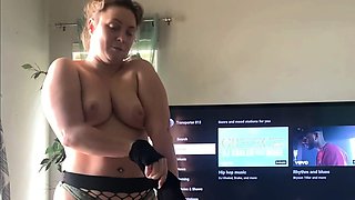 Amateur blondie solo anal masturbation