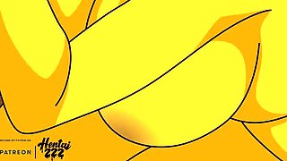 Hentai Simpsons Cheating - Marge Fucks Carl Doggystyle Creampie