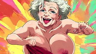 Big Boob Grans Dancing Animation