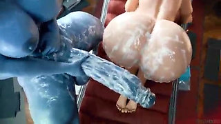 Hentai Ai monster cock