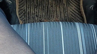 Wife Wants to Fuck in the Car and Rides My Hard Cock for a Nice and Wet Creampie