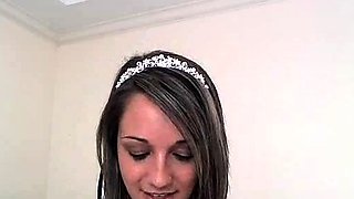 Amateur striptease and Solo masturbation