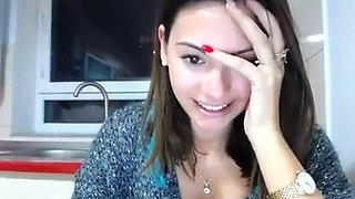 NightSeduce kitchen night: Amateur, Babe  Brunette Porn