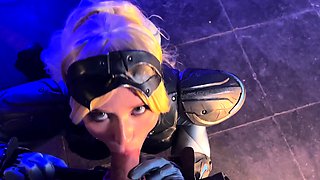 Blonde blowjob loving babe anal fucked and she loves it