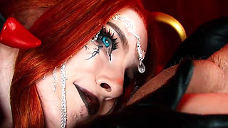 Lusty Succubus Stripped a Gamer of His Virginity - Moliyredwolf