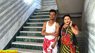 Indian Village Wife Best Romance with Another Man! Village Cheating Wife Sex