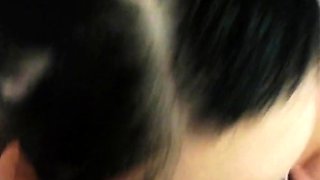 Amateur Italian Girl Swallows Cum After Rough Blowjob