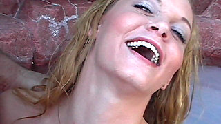 Sissy Sweet & Jesse Pool Suck Cumshot