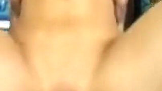 Skinny Blonde Fingers Dripping Pussy Before Sloppy Cock Ride