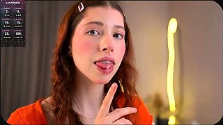 Cute blonde amateur webcam teen masturbating