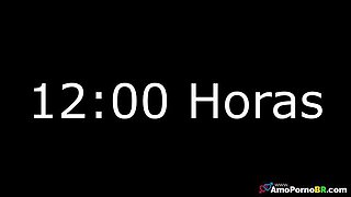 Stepdaughter Left Home With Dad For Lunch - Mauro Araujo Fucks Kel Aguiar Rough Anal Teen Sex