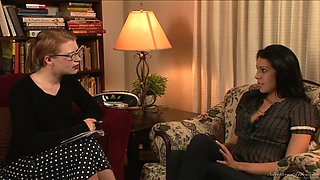 Nikki Brooks' Wild Sapphic College Kissing