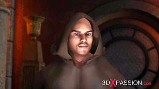 Side piece's 3d animated action by 3DXPassion