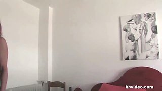 Extremely sexy old German amateur cougar fucks hardcore in homemade video