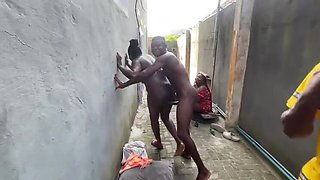 Sex Naija 1 Fucks Hard Doggy Style - Big Ass African BBC in Homemade HD