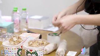 Shy Asian Teen Ranako Replaces Porn Actress on Set