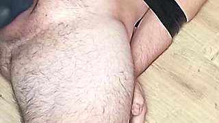 Pantyhose Footjob, Ballbusting and Ruined Orgasm!