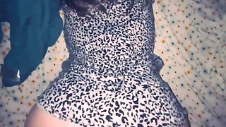 Stuffed Black Nut in White Pussy! Amazing