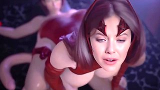 Black widow interesting sexual life compilation 3D animated