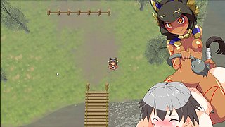 Kuro and monster girls domination quest chapter with a dude licker in the swamp