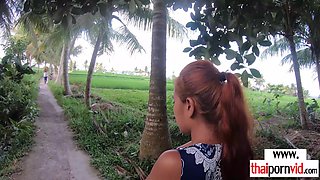 Amateurs Thai steamy licked and shagged