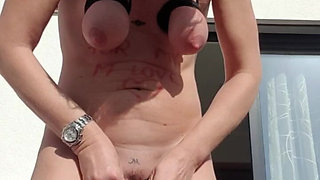 Weights on Labia for Extension