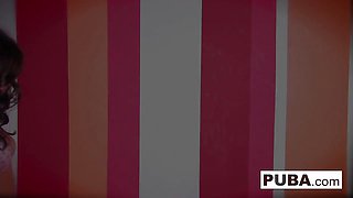 Sexy Lily enjoys playing with her tight ass and wet pussy.