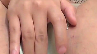 You Can See the Shape of Her Pussy Clearly! Slippery Pussy Juice See-through Masturbation Through Thin Panties 8