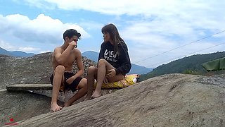 I give my stepsister a good fuck on a family outing, we almost got caught